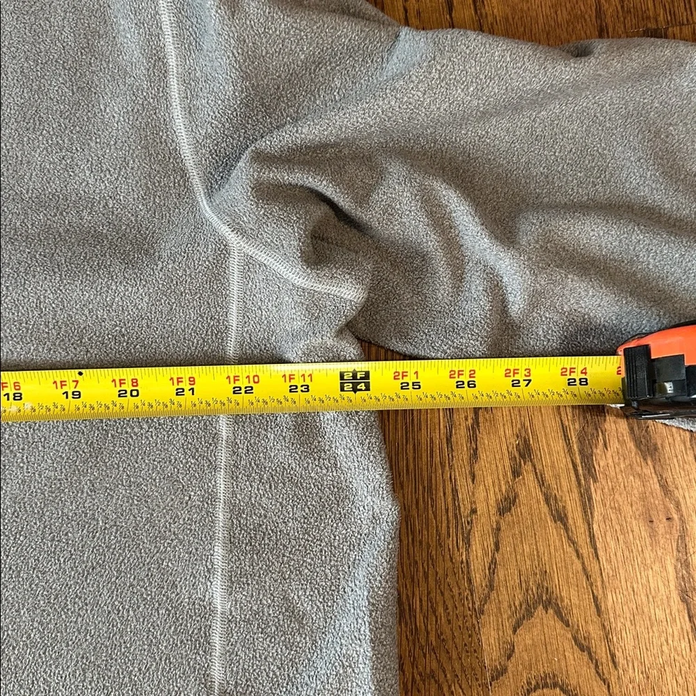 The North Face Gray and Blue Light Fleece Zip Up